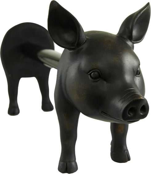 79 5" 16" 8", Deco Polystone Paper Towel Holder, x x Black