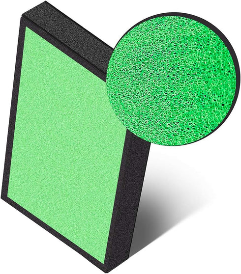 P500_F 4-in-1 Replacement Filter for P500 Air Purifier, True HEPA & Activated Carbon, Removes Allergens, Dust, Smoke