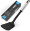 Zulay Premium Nylon Spatula, 12.5 Inch Flexible Turner with Stainless Steel Ergonomic Handle