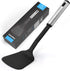 Zulay Premium Nylon Spatula, 12.5 Inch Flexible Turner with Stainless Steel Ergonomic Handle