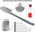 HOTEC Food Grade Silicone Rubber Spatula Set - 5 Pcs High Heat Resistant Non Stick for Kitchen Baking
