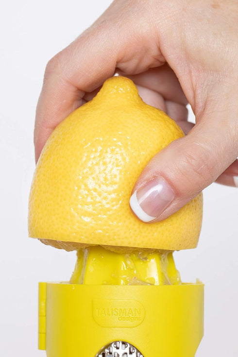 Talisman Designs Citrus Zester & Reamer, BPA Free Kitchen Tool for Orange, Lemon & Lime