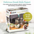 GY60 Euro Cuisine Greek Yogurt Maker with Ultra Fine Mesh Stainless Steel Strainer Basket, BPA Free, Patented Greek