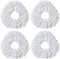 Reusable Mop Cloth for Robot Sweeping - Narwal T10 Accessories Parts Microfiber X4 Mop (4)