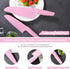 Nylon Knife for Nonstick Pans, 2 pcs Kitchen Knife Safe for Kids, Nonstick Knife Resistant to high temperatures up to 460 degrees Fahrenheit, Pink by kiddi cookie