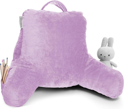 Clara Clark Reading Pillow for Kids & Teens with Shredded Memory Foam,