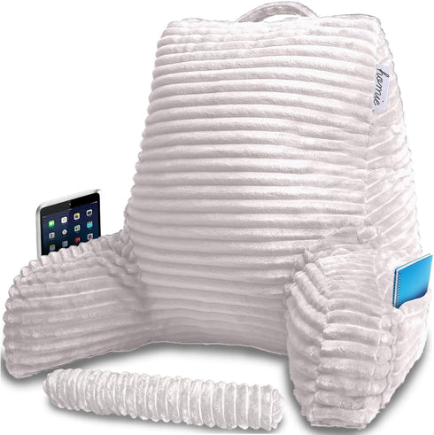Homie Reading Pillow with Wrist Support, Has Arm Rests, and Back Support for