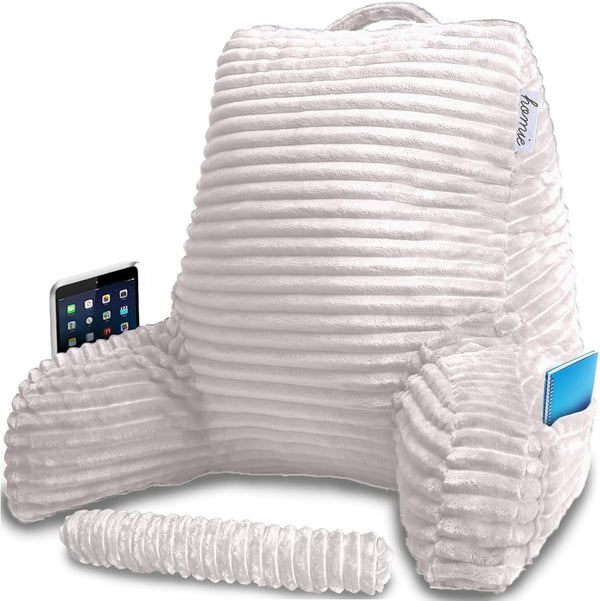 Homie Reading Pillow with Wrist Support, Has Arm Rests, and Back Support for