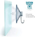 SEWANTA All-Purpose Suction Cup Hooks, 20PK Combo Set, Powerful Window Suction Cups with Hooks for Hanging