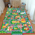 31.5"X67" 6 beetoy Car Rug, Play Mat with Roads for Kids - Portable, Anti-Slip, Educational City Life Traffic Carpet