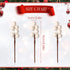 360 60 Pieces Artificial Holly Berries Christmas Winter Fake Berries Bunch Faux Cranberries Bunch on Stems for Table