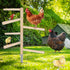 Kalekey 39.4" 6 Extra Large Chicken Perch Toy for Coop, Roosting Bar for Chicken Coop Toys, Chicken Branches Perch