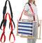 Sanwuta 2 Pcs Adjustable Beach Chair Carry Strap Camping Chair Straps for