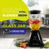 Universal 550W Mass Vital Blender with Glass Jar 57 Oz / 1.7 Liter / 1.8 Quart, 2 Speed + Pulse Function and 4 Stainless Steel Blade with Chrome Steel Technology by universal