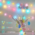 33ft 100 suddus Easter Lights Plug in, Led USB Pastel String Lights with Timer, Globe String Lights Indoor