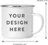 Andaz Press 11oz. Stainless Steel Hot Chocolate Campfire Coffee Mug, Rise And Shine Mother Cluckers, 1-Pack, Chicken