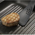 Uni-tool 5-in-1 Silicone Kitchen Utensil, Slotted Spoon, Turner, Solid Spoon, Cutting Tool, and Spatula (Grey 1)