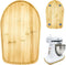 Bamboo Mixer Slider for Kitchenaid 4.5/5 Quart Tilt-Head Stand Mixer, K45SS Kitchen Attachment Sliding Mat