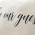 Meekio Farmhouse Pillow Covers with Be Our Guest Quote, 12" x 20" Rustic Décor Lumbar Pillow Covers for Guest Room
