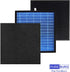 PUREBURG Replacement True HEPA Filter Kit, Compatible with Okaysou Airmax 10L Pro, Aiibot Aiibot-A300, SimPure HP3-A