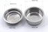 50mm Dual Wall Filter Basket, Filter One Cup and BES820XL/205 Two Cup for Espresso Maker EM-100 (2 Pack)