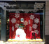 6pcs Large White Snowflakes Ornaments, 12 Big Plastic Glitter Snowflake for Winter Indoor Outdoor Christmas Decorations