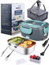 Buddew Electric Lunch Box 80W Food Heater, Portable Lunch Warmer for Car/Truck/Office with Insulated Carry Bag