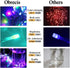 66FT 200 34 Color Changing Christmas Lights Outdoor, LED Colors String Lights with Remote Multicolor Plug in Waterproof