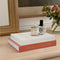 Aesthetic Fake Decorative Books for Home Decoration,Set of 2 Linen Faux Decor