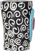 DEMDACO Tracy Pesche 15 Ounce Glossy Ceramic Stoneware Coffee Cup Mug with White Swirls Hearts