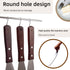 Straight Icing Spatula Baking Set of 6", 8" & 10" Wooden Handle Cake Decorating Frosting Spatulas