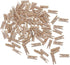 328 Feet Natural Jute Twine with 100 Pcs Mini Natural Wooden Clothespins for Craft Pictures Clips
