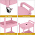 4-Tier 4-Tier-Plastic) MIOCASA Utility Rolling Cart with Detachable Tray Top, Kitchen Storage Organization, Art Cart
