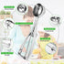 3PCS Premium Ice Cream Scoop Set, Small/Medium/Large Stainless Steel Scoops, Professional Trigger Release by AOULELA