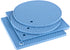 Joyhalo Silicone Trivets for Hot Dishes, Flexible Hot Pads for Kitchen Countertops, Easy to Wash - Blue