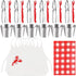 Mepase 31 Pcs Seafood Tools Set Nut Cracker Set Crab Crackers, Crab