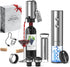 CIRCLE JOY Rechargeable Electric Wine Opener Set 8-in-1 Stainless Steel Automatic Wine