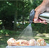 Evo 18/8 Stainless Steel Oil Sprayer, 16-Ounce Capacity, Non-Aerosol for Olive Oil, Cooking Oils, and Vinegars, Silver