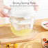Yogurt Whey Separator Strainer, Large Capacity Yogurt Maker with Efficient Fine Mesh, 8.1x6.3in Yogurt Maker Filter for