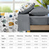 5 Set Bulldozer Nesker Pcs Comforter Twin Size, Cute Cars Truck Tractor Bedding for Kids Teen, Cargo Crane Excavator