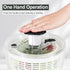 3.8 Smile mom Salad Spinner Small Lettuce Spinner Kitchen Gadgets Vegetable Washer, High Efficiency for Home Kitchen