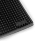 18" 12" 2-pack x Black Bar Mats, - Professional Bartender's Non-Slip Drink Cocktail Mixing Service Mat - Accessories