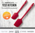 DI ORO Large Silicone Spatula, 600ºF Heat-Resistant, Seamless Design, Pro-Grade Non-Stick Silicone Rubber with