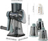 KalraMay Cheese Grater,Rotary Cheese Grater with Handle, Multifunctional Rotary Cheese Shredder Effortlessly Grates