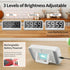 VOCOO Digital Kitchen Timer, 7.8” Extra Large Display, Magnetic LED Timer with 4 Alarms for Cooking and Home Gym