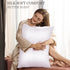 Adubor Mulberry Silk Pillowcase, 23 Momme 6A Grade Fibers, 900 Thread Count, Queen 20''x30'', White