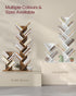 5-Tier ULBC183T14 VASAGLE Tree Bookshelf, Bookcase, Small Bookshelf, Space-Saving Corner Shelf, Book Tree, Holds Books