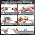 6 Pack 7ft 20 8 ZGWJ Fairy Lights Battery Operated with Remote, LED Mini Fairy String Lights with Timer Lighting Modes