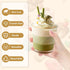 450 Pack 3 (5/6oz) Plastic Dessert Cups With Lids and Spoons - Square/Round/Five-Pointed Star Styles Clear Parfait Cups