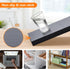 Shelf Liners for Kitchen Cabinets, Non-Adhesive EVA Material Waterproof Mats, Clear 17.3 x 78.7 Inches